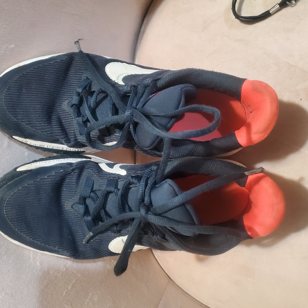 Kids Black and Red Sneakers